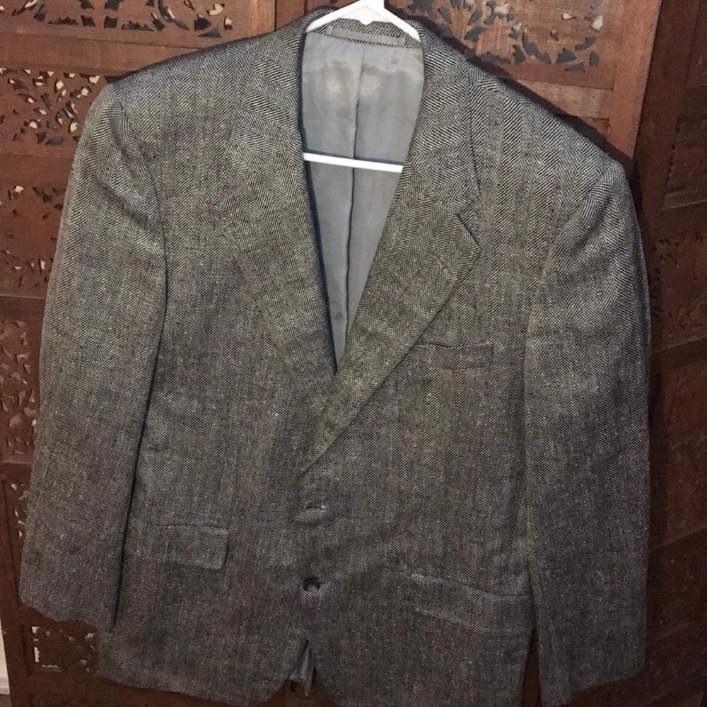 Silver Patterned Blazer
